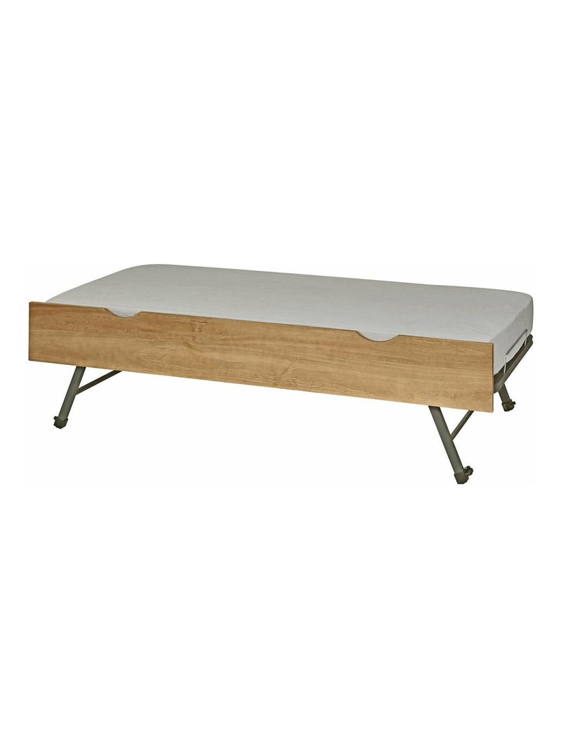 Sommier gigogne avec façade 2 mains Makuria - AKITEN RETAIL Marron noisette - Kiabi