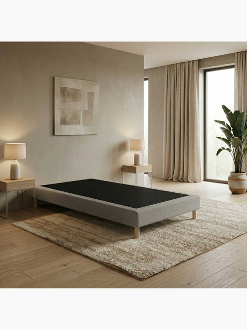 Sommier tapissier à lattes fixes, couchage ferme, soutien optimal - Sommier - Beige - Kiabi Sommier tapissier à lattes fixes, couchage ferme, soutien optimal - Sommier - Beige - Kiabi