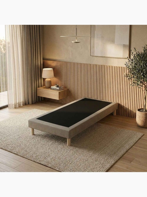 Sommier tapissier à lattes fixes, couchage ferme, soutien optimal - sommier - gris chiné - Kiabi Sommier tapissier à lattes fixes, couchage ferme, soutien optimal - sommier - gris chiné - Kiabi