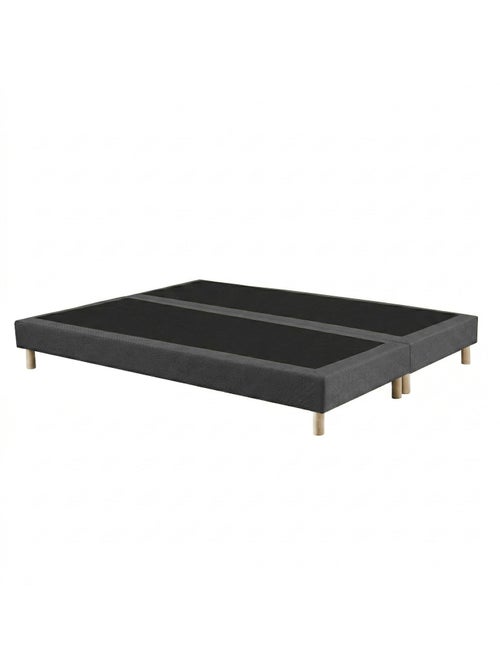 Sommier tapissier à lattes fixes, couchage ferme, soutien optimal , Sommier - Gris Foncé - Kiabi Sommier tapissier à lattes fixes, couchage ferme, soutien optimal , Sommier - Gris Foncé - Kiabi
