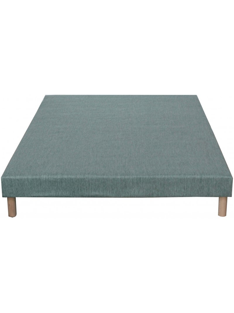 Sommier tapissier à lattes vert celadon made in France - 2x90 x 200 cm Vert - Kiabi