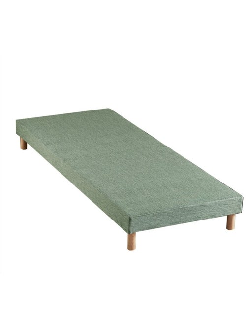 Sommier tapissier à lattes vert celadon made in France - 90 x 200 cm - Kiabi