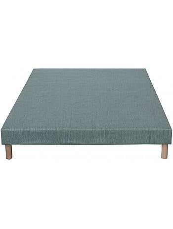 Sommier tapissier à lattes vert celadon made in France Dimensions - 90 x 200 cm