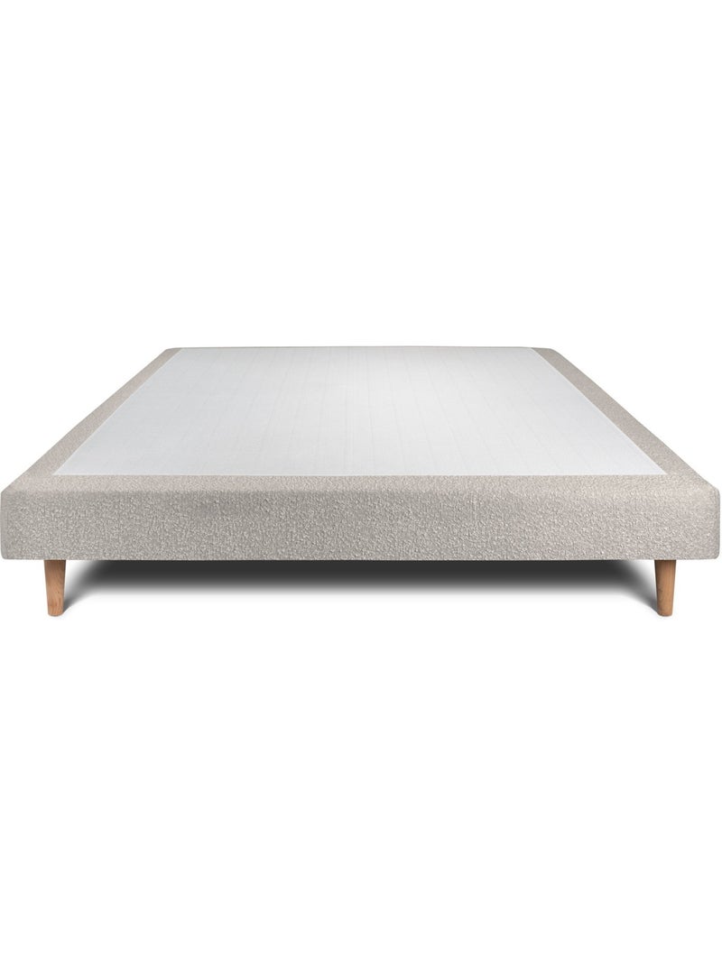 Sommier Tapissier Bouclette H29cm Gris - Kiabi