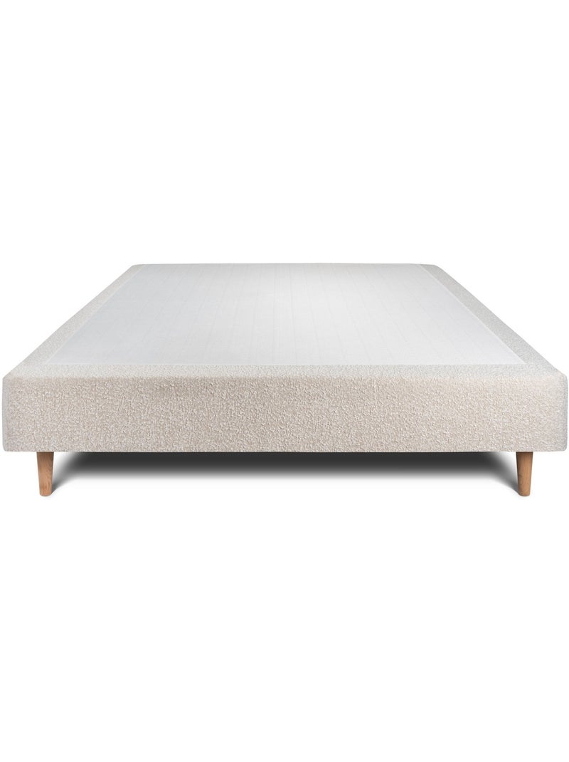 Sommier Tapissier Bouclette H35cm Beige clair - Kiabi