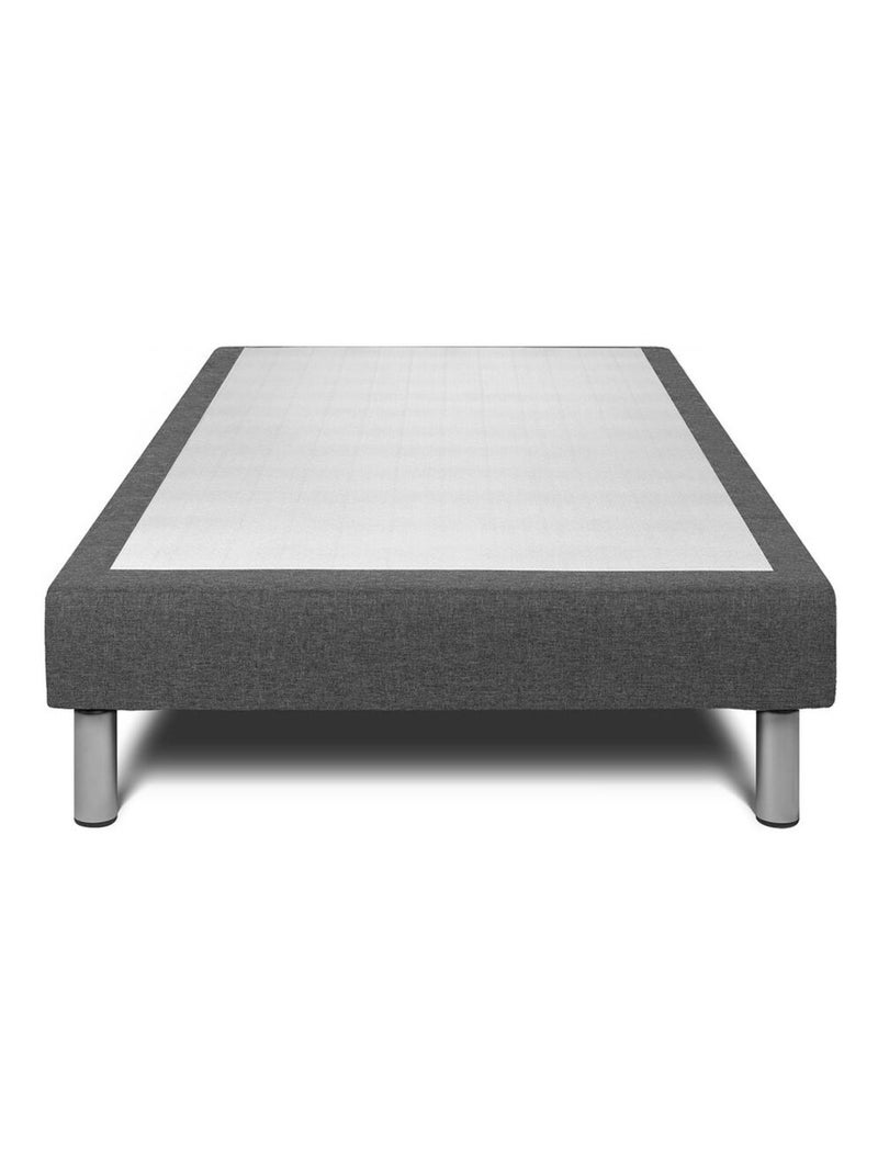 Sommier VITAL'SOM Gris 2 x 100 x 200 cm Gris - Kiabi
