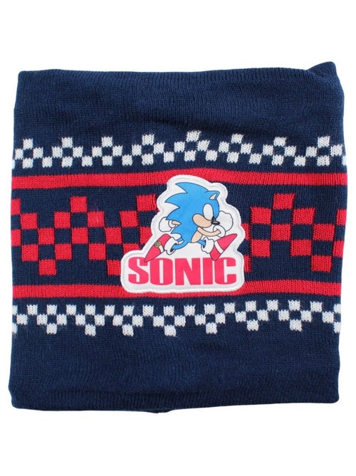 Sonic - Bonnet gants snood Sonic garçon - Kiabi