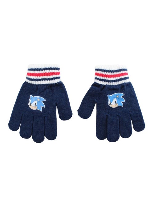 Sonic - Bonnet gants snood Sonic garçon - Kiabi