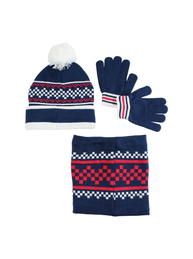 Sonic - Bonnet gants snood Sonic garçon Bleu - Kiabi