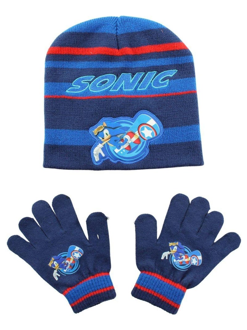 Sonic - Bonnet imprimé Spiderman Bleu marine - Kiabi