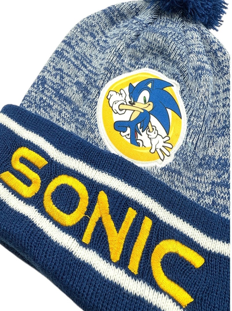 Sonic - Bonnet Sonic Bleu marine - Kiabi