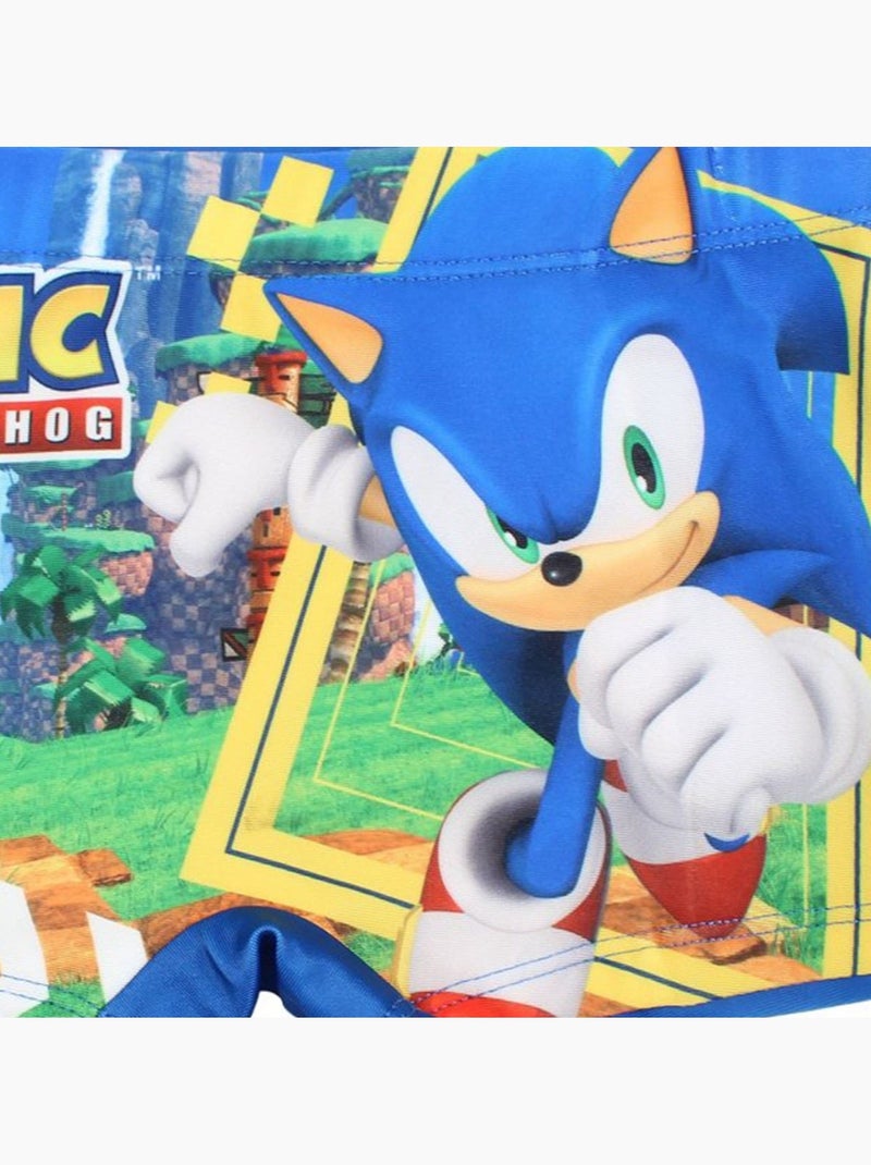 Sonic - Boxer de bain enfant à motif Bleu - Kiabi