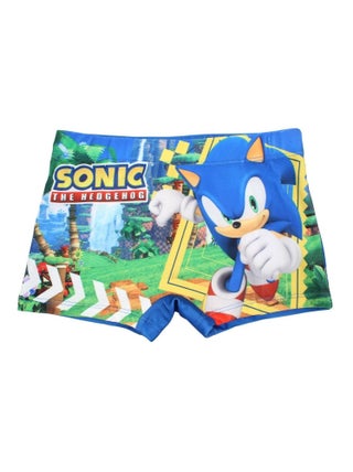 Sonic - Boxer De Bain imprimé Sonic