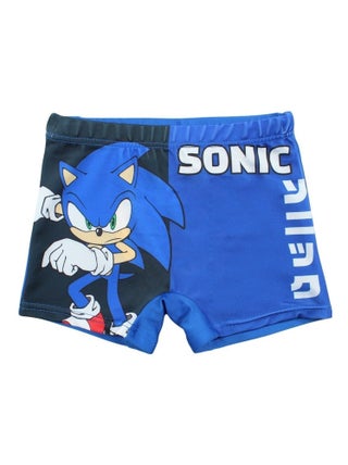 Sonic - Boxer De Bain imprimé Sonic