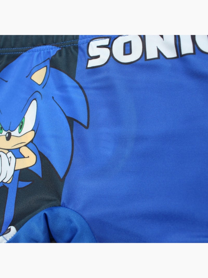 Sonic - Boxer de bain sonic. Bleu - Kiabi