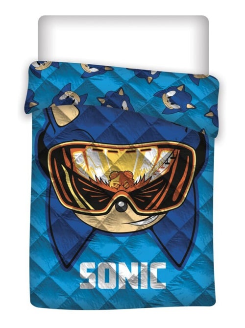 Sonic - Couette Imprimée Enfant Réversible THE HEDGEHOG - Couverture 140x200 cm - Kiabi