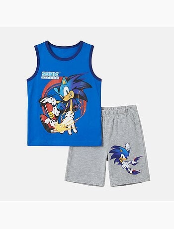 Sonic - ensemble débardeur et short imprimés