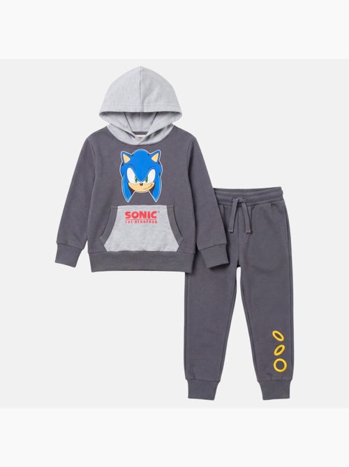 Sonic - ensemble sweat et pantalon de jogging imprimés, poche kangourou - Kiabi Sonic - ensemble sweat et pantalon de jogging imprimés, poche kangourou - Kiabi
