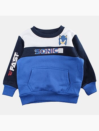 Sonic - Ensemble sweat et pantalon jogging garçon à imprimé
