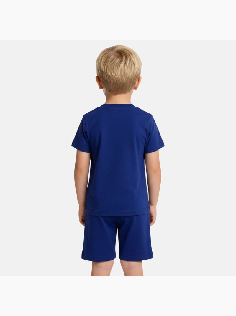 Sonic - Ensemble T-shirt et short avec personnage Bleu marine - Kiabi