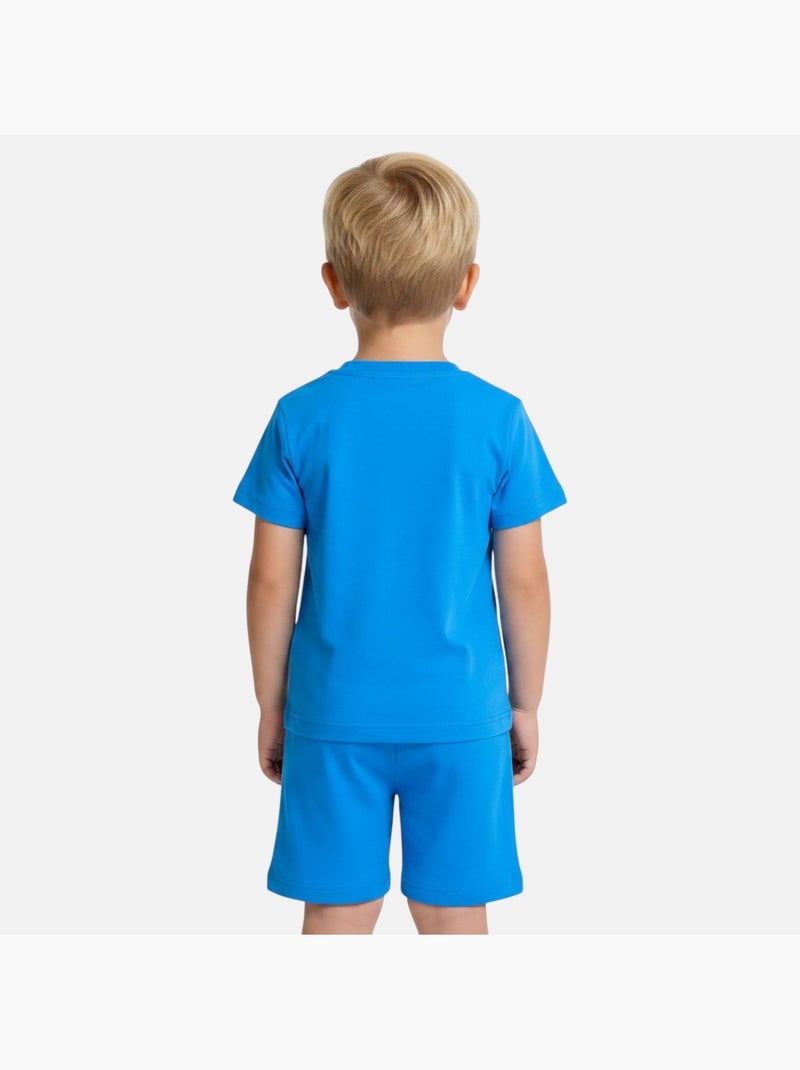 Sonic - Ensemble T-shirt et short avec personnage Bleu - Kiabi