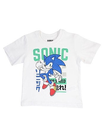 Sonic - Ensemble t-shirt et short garçon à motif