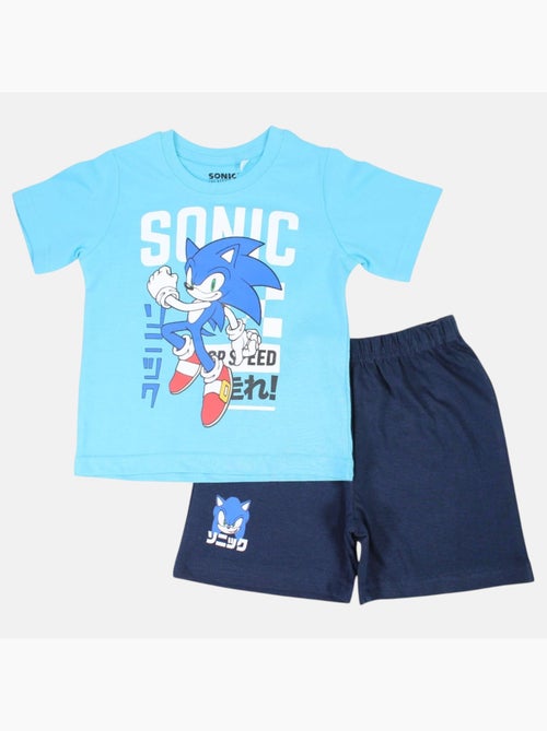 Sonic - Ensemble t-shirt et short gar?on ? motif - Kiabi