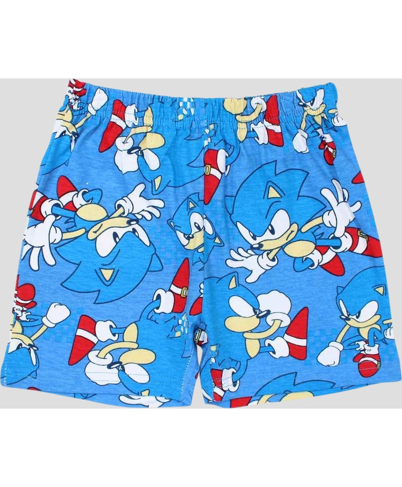 Sonic - Ensemble T-shirt et Short Sonic Bleu - Kiabi