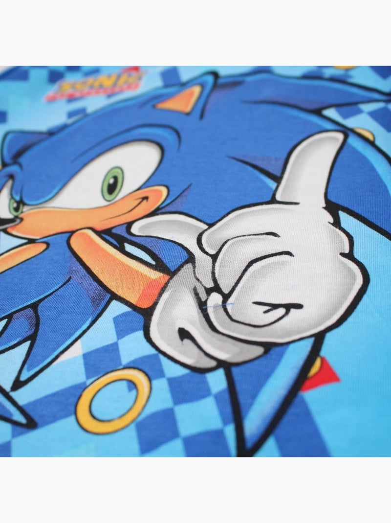 Sonic - Ensemble T-shirt et Short Sonic Bleu - Kiabi