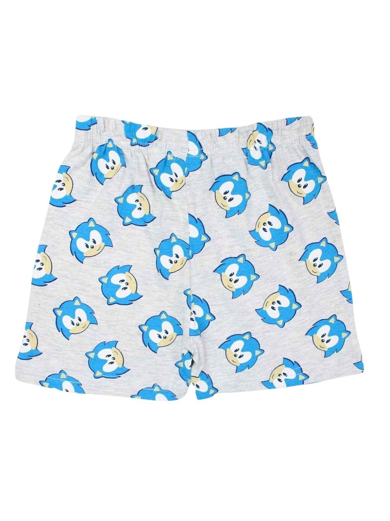 Sonic - Ensemble T-shirt et Short Sonic Bleu marine - Kiabi