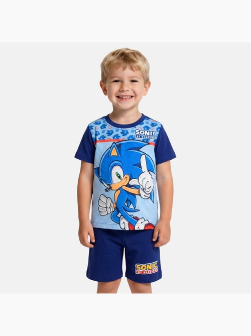 Sonic - ensemble t-shirt manches courtes et short imprimés - Kiabi Sonic - ensemble t-shirt manches courtes et short imprimés - Kiabi