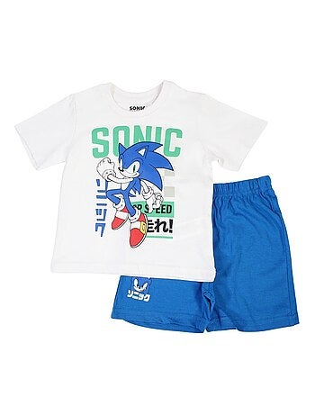 Sonic - Ensemble ​​T-shirt short Imprimé Sonic