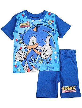 Sonic - Ensemble ​​T-shirt short Imprimé Sonic