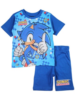 Sonic - Ensemble ​​T-shirt short Imprimé Sonic