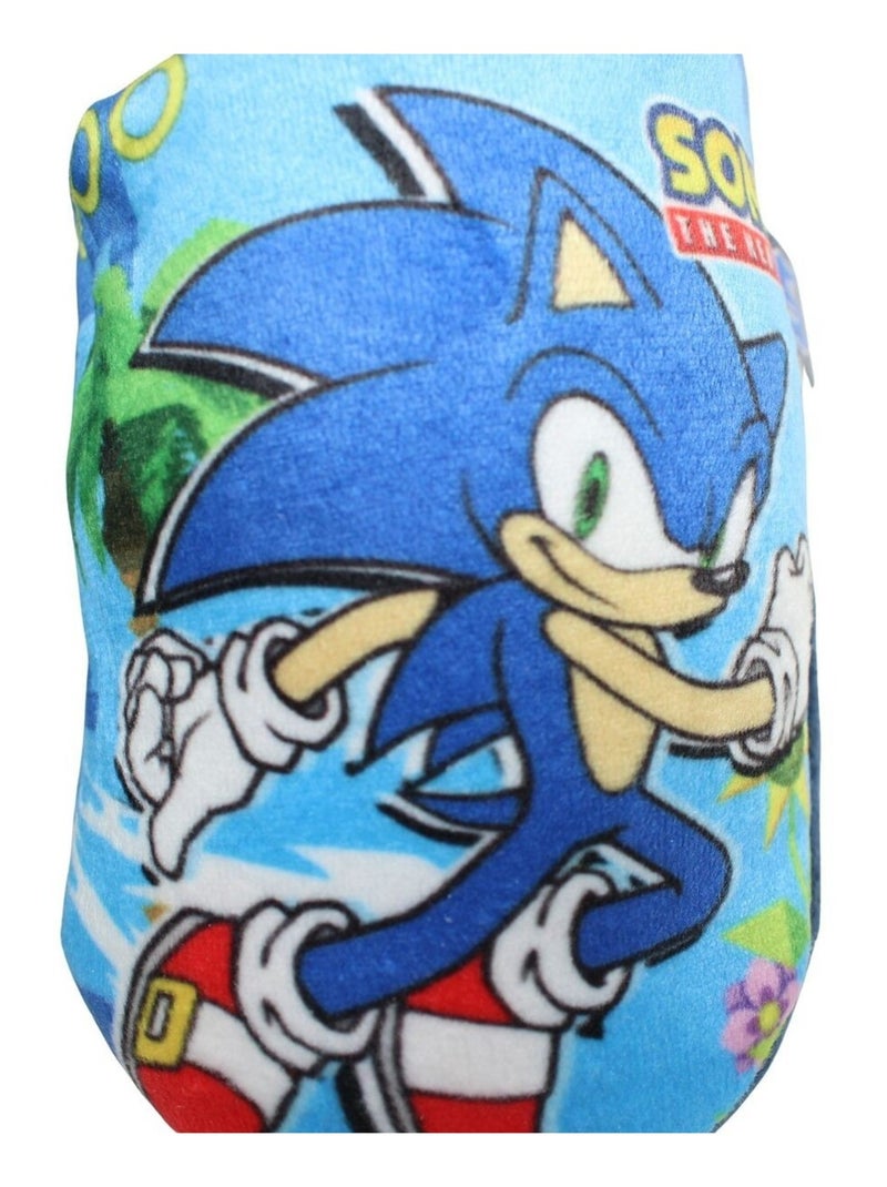 Sonic - Pantoufle imprimé Sonic Bleu - Kiabi