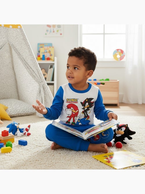 Sonic - pyjama garçon avec personnage - Kiabi Sonic - pyjama garçon avec personnage - Kiabi