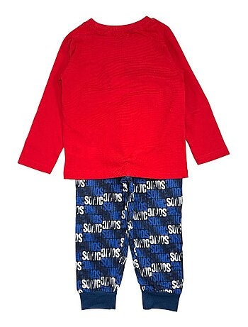 Sonic - Pyjama imprimé Sonic en coton