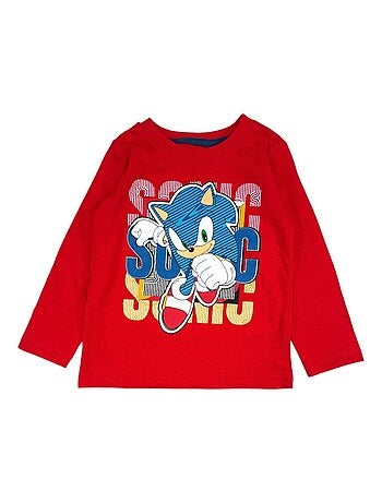 Sonic - Pyjama imprimé Sonic en coton