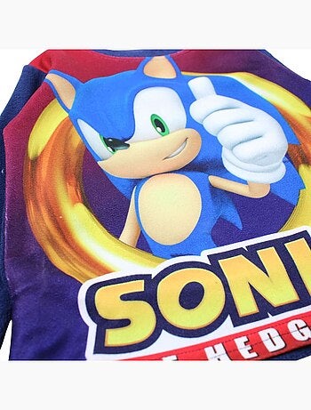 Sonic - Pyjama polaire garçon à imprimé