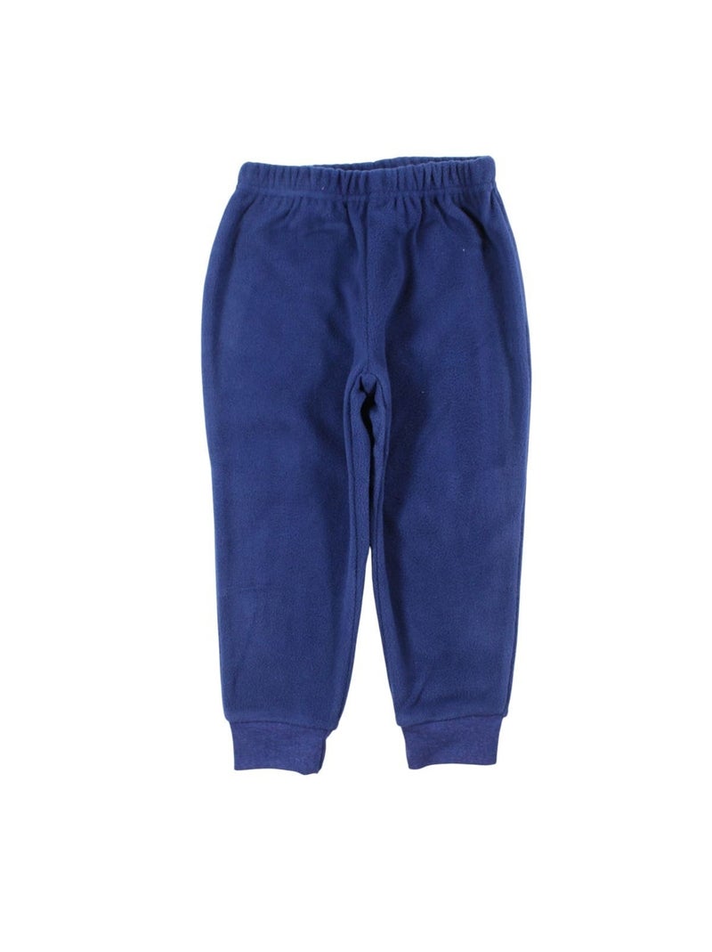 Sonic - pyjama polaire imprimé manches longues, col rond Bleu marine - Kiabi