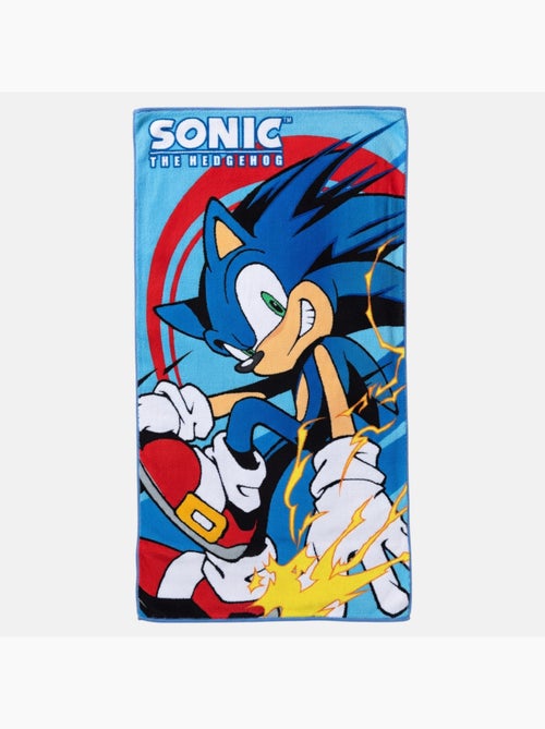Sonic - Serviette de plage décor et personnage - Kiabi Sonic - Serviette de plage décor et personnage - Kiabi