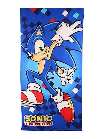 Sonic - Serviette imprimé Sonic