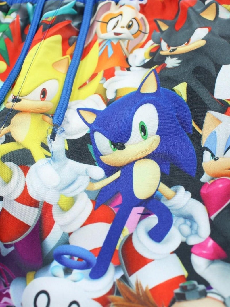 Sonic - Short de bain sonic. Bleu marine - Kiabi