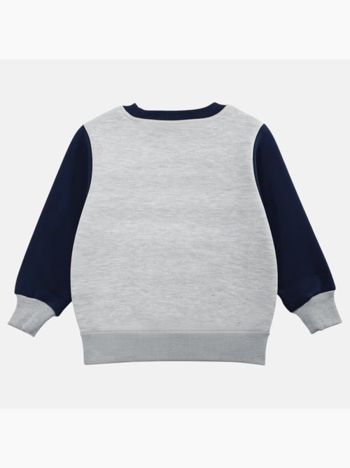 Sonic - sweat col rond imprimé, manches longues, poche kangourou et finitions bord-côte - Kiabi Sonic - sweat col rond imprimé, manches longues, poche kangourou et finitions bord-côte - Kiabi