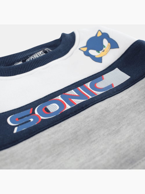 Sonic - Sweat garçon à motif - Kiabi