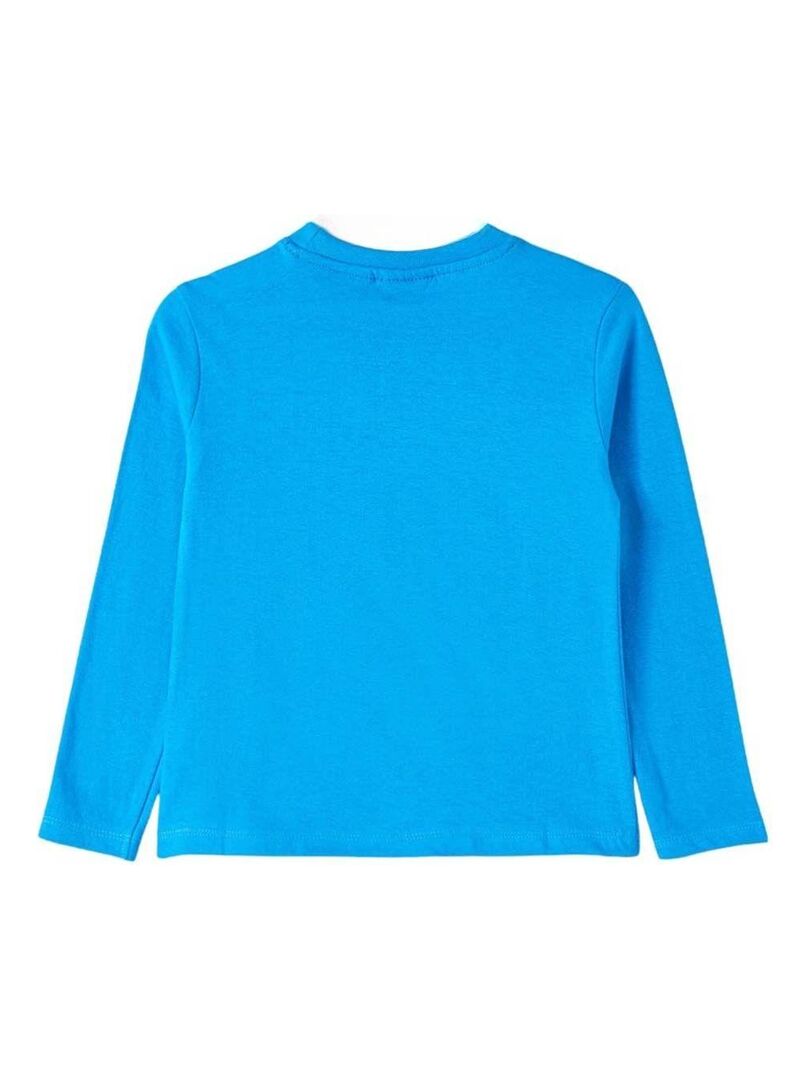 T-shirt Garçon Sonic The Hedgehog, Bleu, Taille 10-11 Ans, 100% Coton