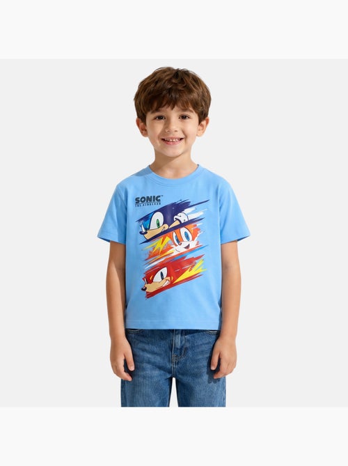 Sonic - T-shirt manches courtes garçon avec personnage - Kiabi Sonic - T-shirt manches courtes garçon avec personnage - Kiabi