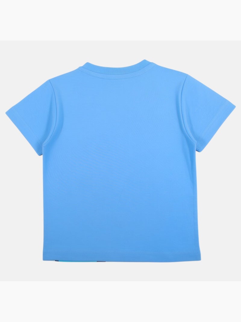 Sonic - T-shirt manches courtes garçon avec personnage Bleu - Kiabi