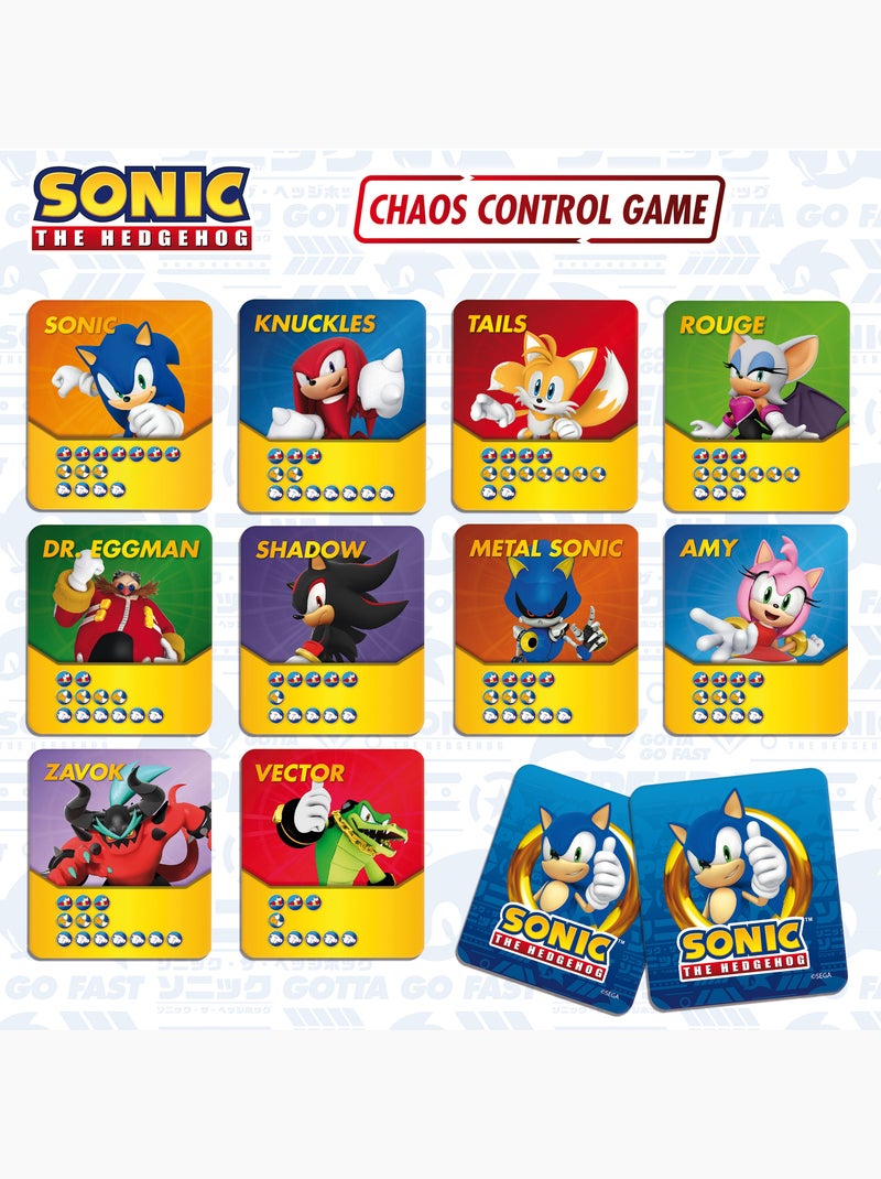 Sonic Chaos Control – Le Jeu de Vitesse et de Stratégie pour Sauver l'Univers – Lisciani Multicolore - Kiabi