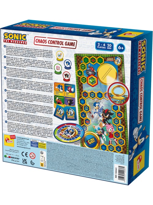 Sonic Chaos Control – Le Jeu de Vitesse et de Stratégie pour Sauver l'Univers – Lisciani - Kiabi